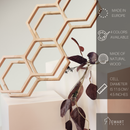 Hexagon Wall Toilet Roll Storage