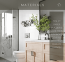 Hexagon Wall Toilet Roll Storage