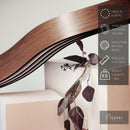 Wave Floating Wall Shelf – Real Wood Veneer
