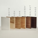 Wave Floating Wall Shelf – Real Wood Veneer