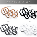 Hexagon Wall Toilet Roll Storage